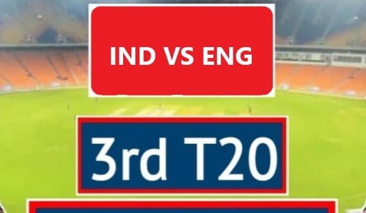 3rd T20 INDIA VS ENGLAND