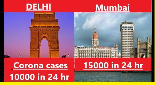 Corona Cases in Delhi: दिल्ली में लग सकता है Lockdown 1 दिन में आए 10 हजार से अधिक corona के मामले