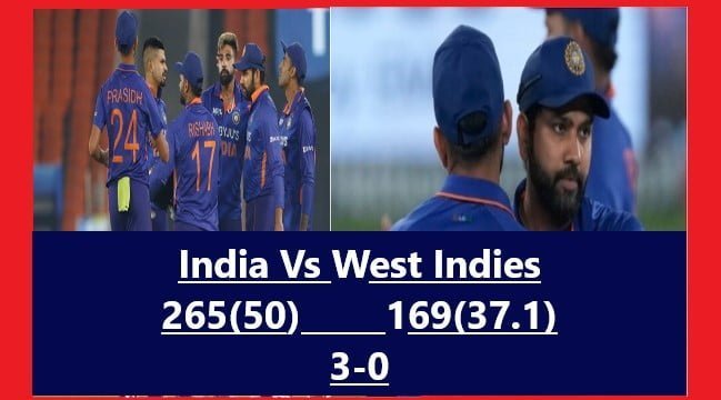 India Vs West Indies: Rohit Sharma की कप्तानी में भारत ने रचा इतिहास 39 साल में पहली बार कैरेबियाई टीम पर क्लीन स्वीप